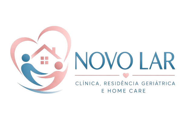 Logotipo Novo Lar Clínica, Residência Geriátrica e Home Care
